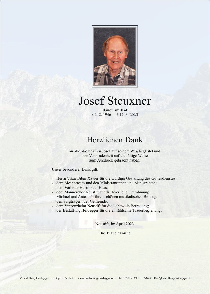 Josef Steuxner